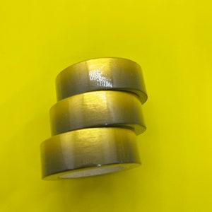 Rouleau de ruban adhésif Washi complet - Dégradé d'or et de gris