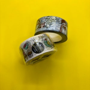 Muestra de cinta washi: varias Navidades (ancha)