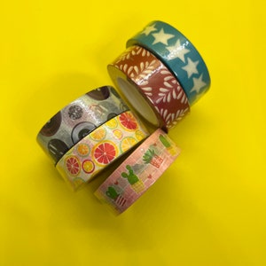 Muestra de cinta washi - Miscelánea variada