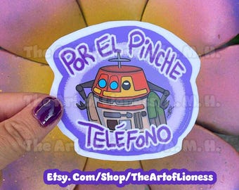 Telefono Chop - Sticker