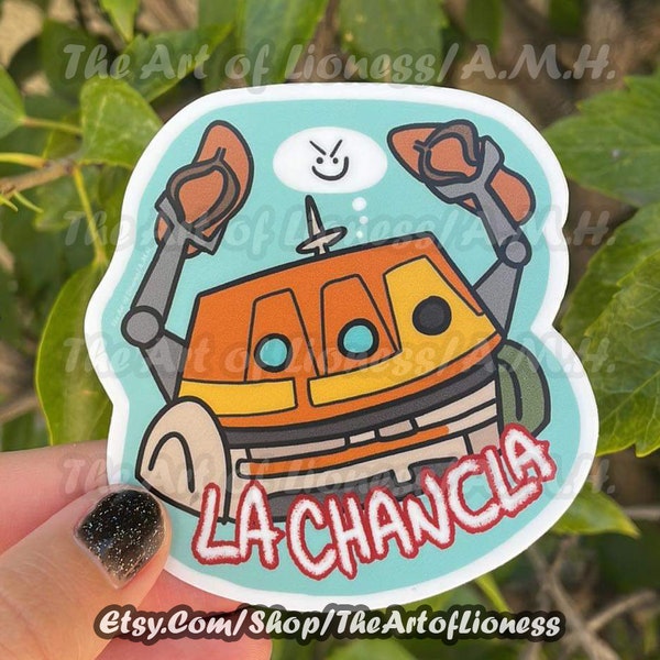 La Chancla Chop - Sticker