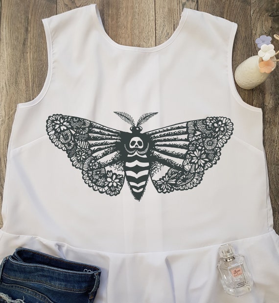 Download Free Death Moth Svg Butterfly Clipart Art Silhouette Cricut Cut Etsy SVG Cut Files