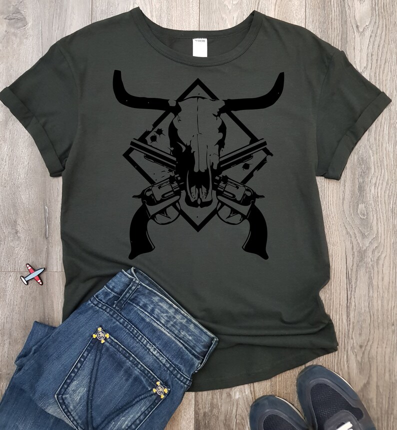 Download Buffalo Skull svg bull skull svg gun hunting svg clipart ...