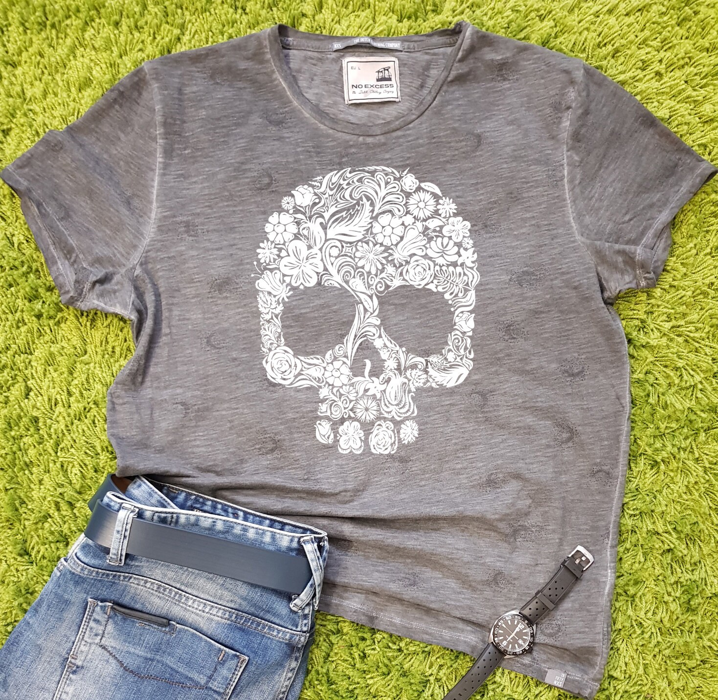 Download Floral Skull Svg Flowers Death Svg Clipart Art Silhouette Cameo Cricut Boy Cricut Cut File Iron