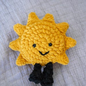 Handmade Crochet Jellycat Inspired Sun Plushie