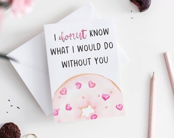 Printable Valentines Day Card, VDay Card Download, Instant Valentines Day Card For Husband, Valentines Day Card For Wife, For Him, For Her