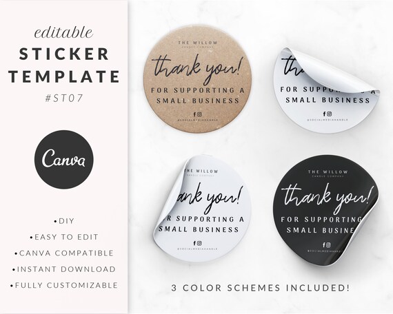 Good Job Stickers Collection Canva Template