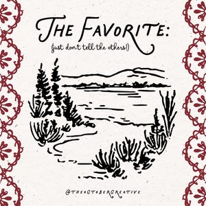 Handgezeichnetes Haus am See Doodle Bundle, Sommerferien Line Art Illustrationen (SVG & PNG Download) Bild 6