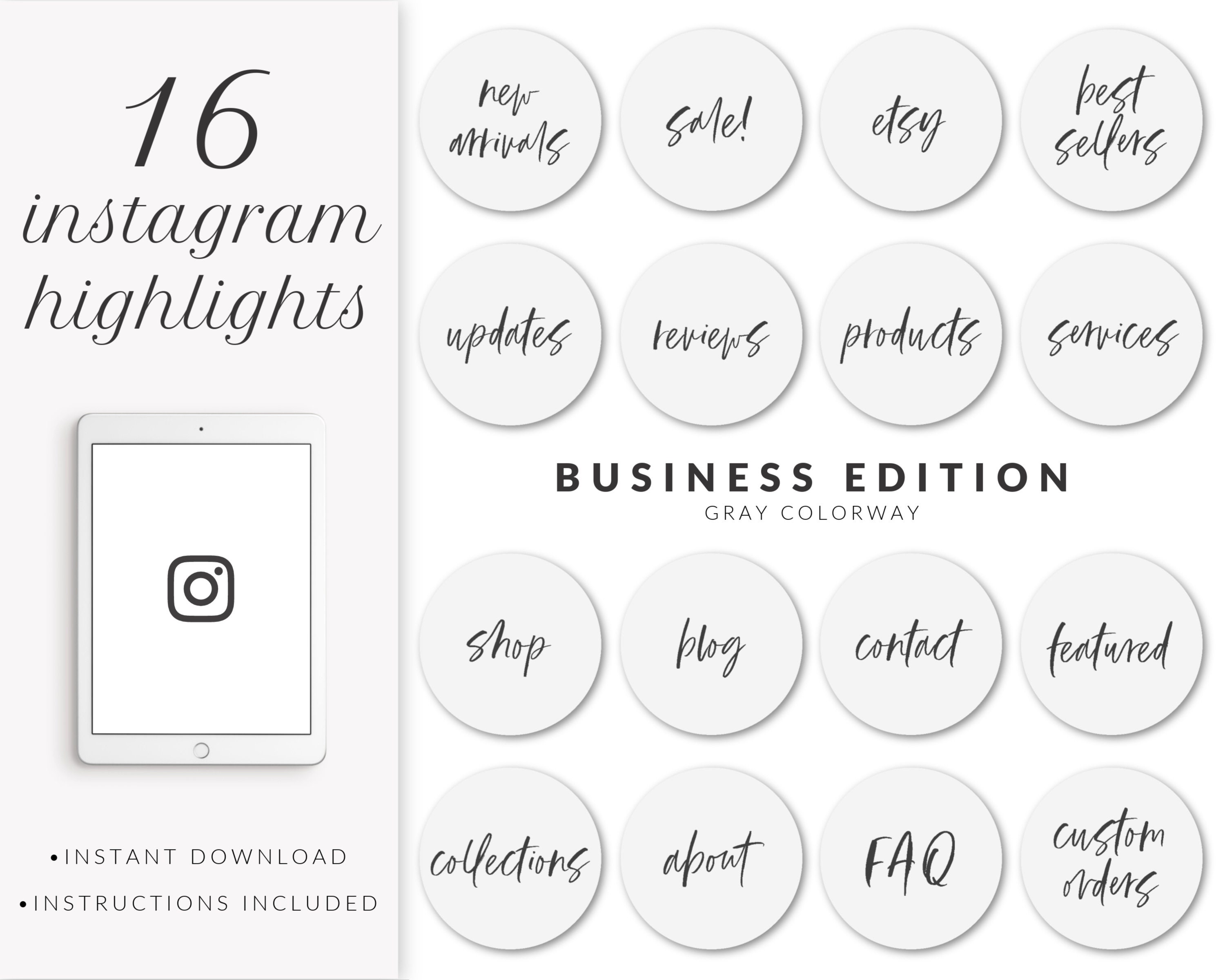 Instagram Story Highlight Cover Icons #highlightsinstagram | Instagram  icons, Instagram story, Instagram story template