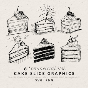 Handgezeichnete Hochzeitstorte Stück Illustration SVG PNG, handgezeichnete Hochzeitsbilder, skurrile Hochzeit Doodles, kommerzielle Nutzung Hochzeit Clip Art