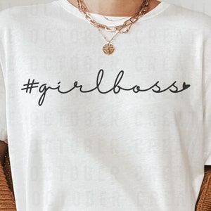 Girl Boss SVG PNG, Entrepreneur Svg, Boss Lady Svg, CEO Svg, Boss Babe Svg, Small Business Svg, Commercial Use Svg, Popular Svg, Cricut Svg