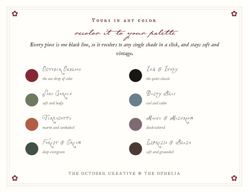 The October Creative @ The Ophelia