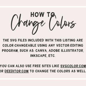 a black and white photo with the words how to change colors