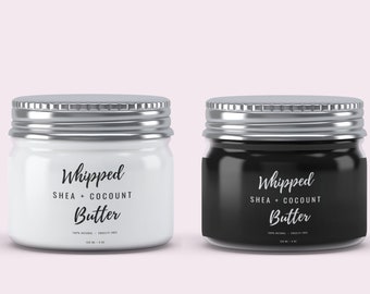 Skincare Jar Label Design, Editable Body Label,Product Label Template Bottle Design, Product Packaging,Label for Bottles