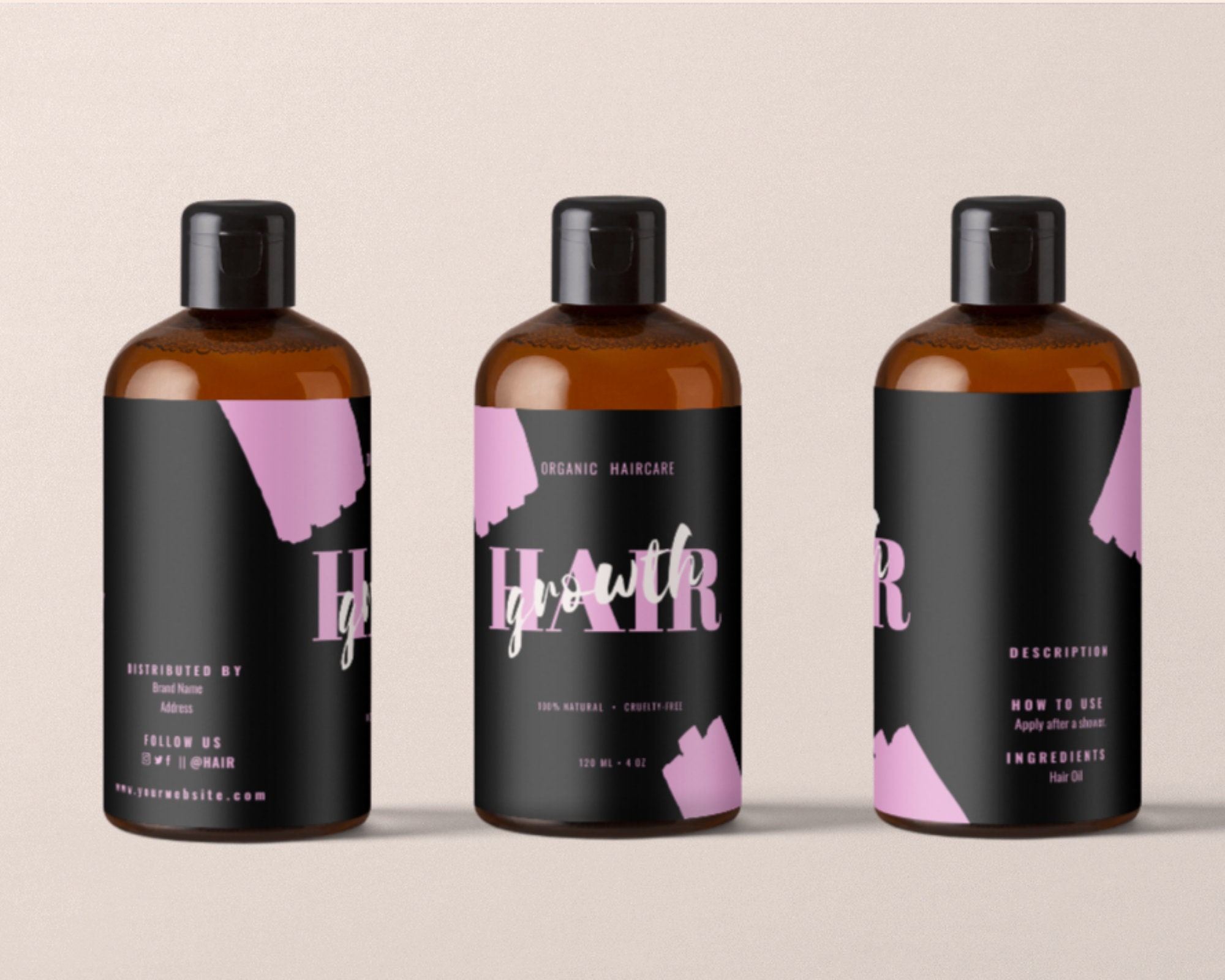 hair-growth-oil-label-template-hair-product-labels-editable-etsy