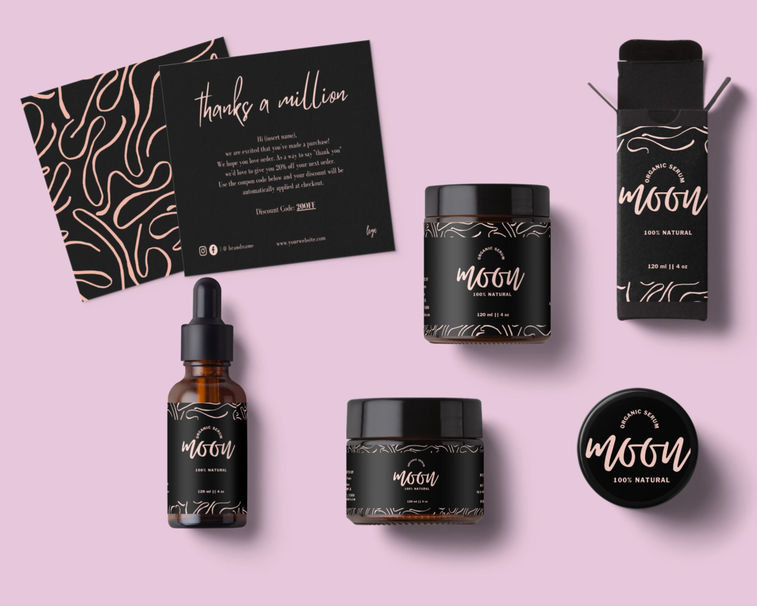 Hair oil label and packaging design  Behance