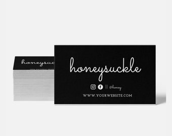 Business Card Template, Business Card, Editable Card, Skincare Product Card Template Design, Product Packaging
