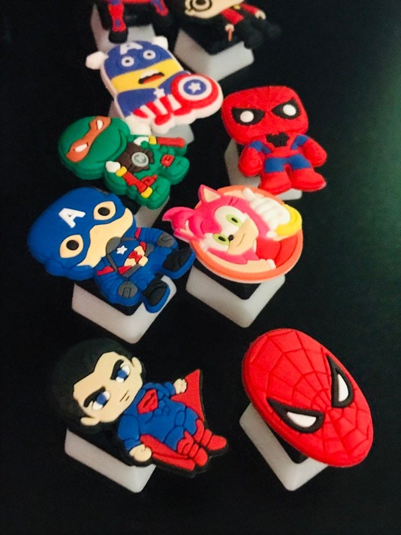 cool Characters Gamer Keycap Handmade Keycap Cherry MX Keyboards Gamer computer accessories GAMER bling out your keyboard esc key cap