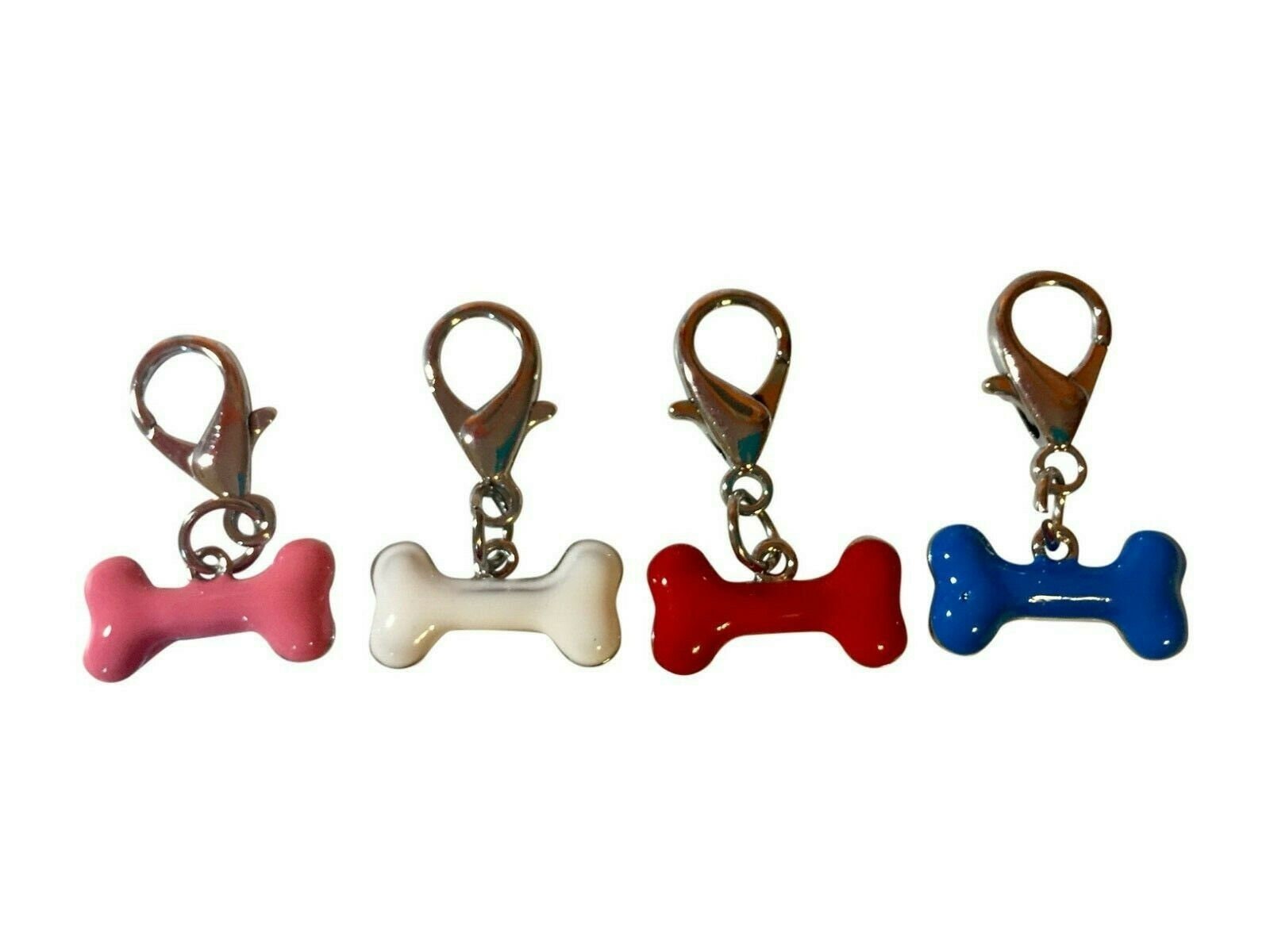 Dog Collar Charm Dog Bone Charm Enamel Dog Charms Puppy Etsy