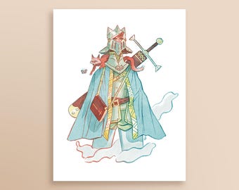 Lucy Of Viland Print