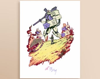 Mobile Suits Print