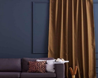 37 colors - Velvet Blackout Luxury  Curtain , Rod pocket Curtain Panel , Blockout velvet curtain , Curtains for Living Room and Bedroom