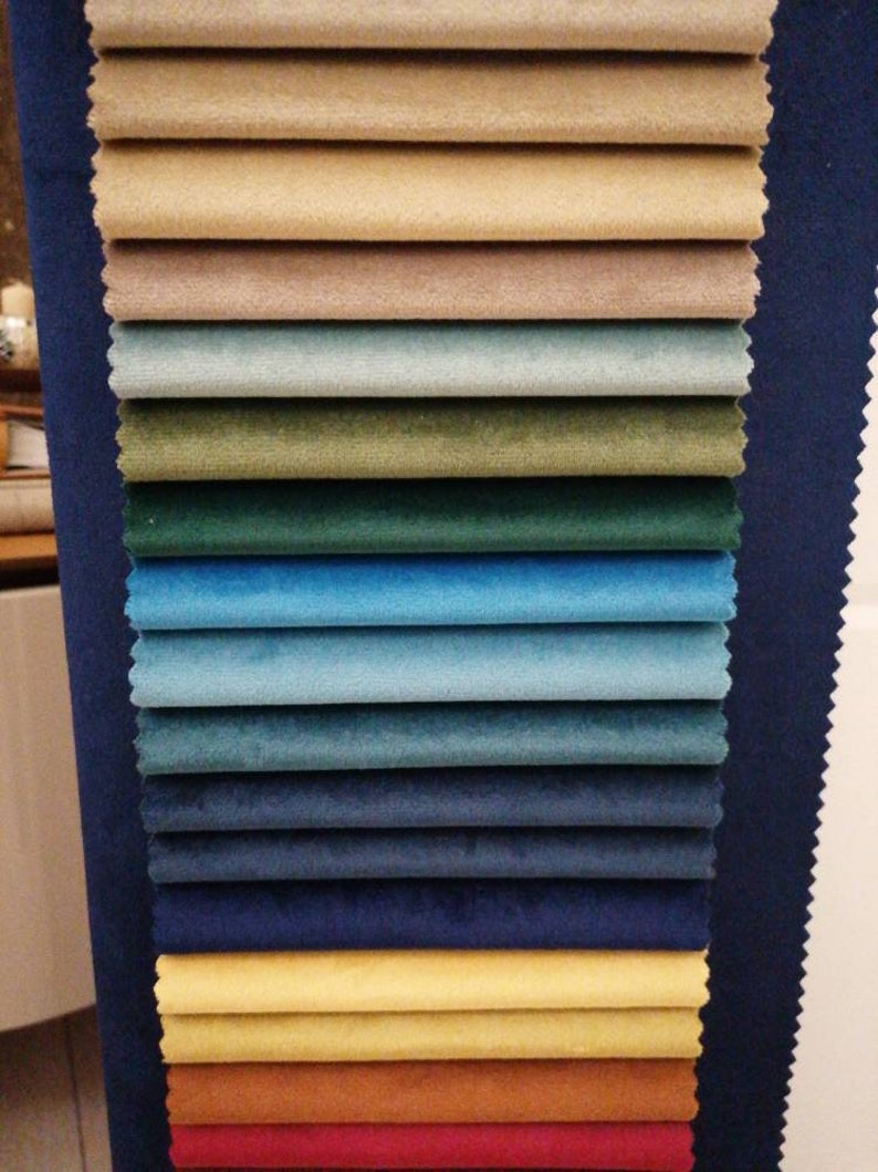 Maßgefertigter Samtvorhang, 36 Farben, Stangentasche Luxus-Samtvorhang, Vorhang-Panel, Verdunkelungssamtvorhang Bild 5