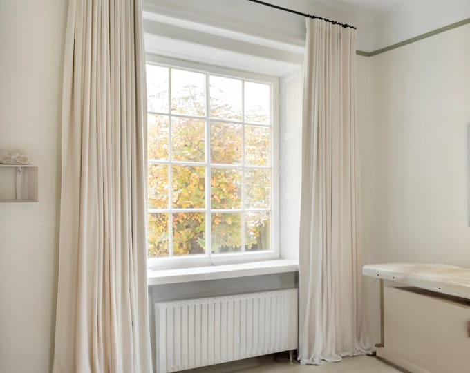 100% Blackout Double Sided  Velvet Curtains -  -Luxury Curtain ,Rod pocket Curtain Panel - Velvet Curtain Panels - Bedroom - Living Room