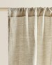 Linen Curtain , Rod pocket  Linen Curtain , Curtain Panel 