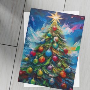 Weihnachts-Postkarten-Bundle - Festliche Weihnachtsgrüße, Umschläge inklusive, saisonale Karten, einzigartige Geschenke, handgefertigtes Dekor
