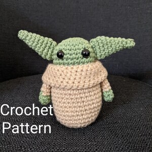 Alien Child Amigurumi Crochet Pattern image 1