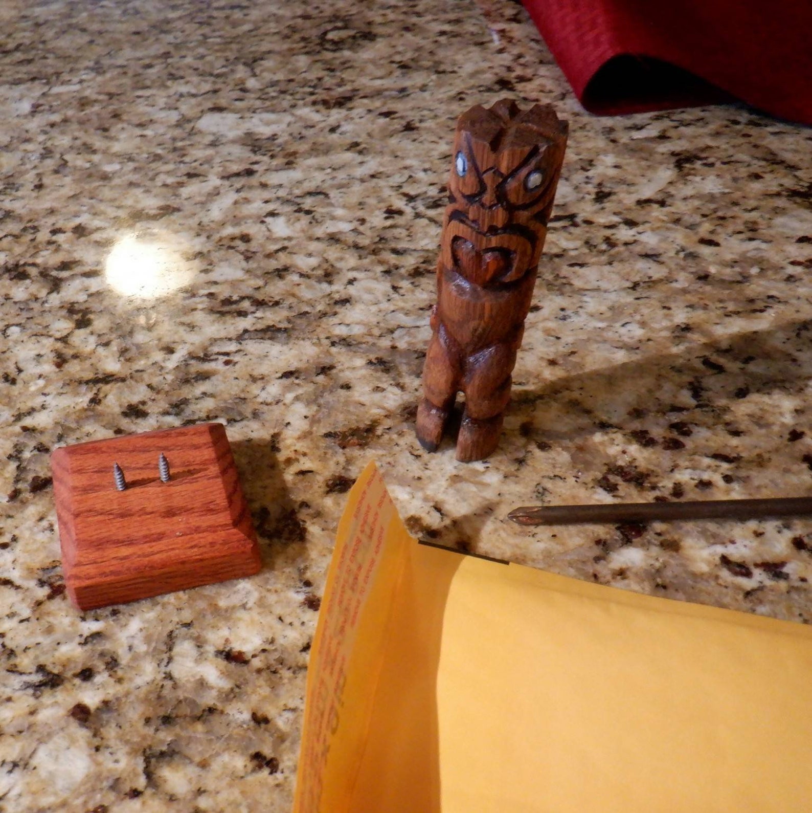 mini tiki statues
