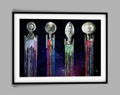 Star Trek Starfleet Art Print Special Edition