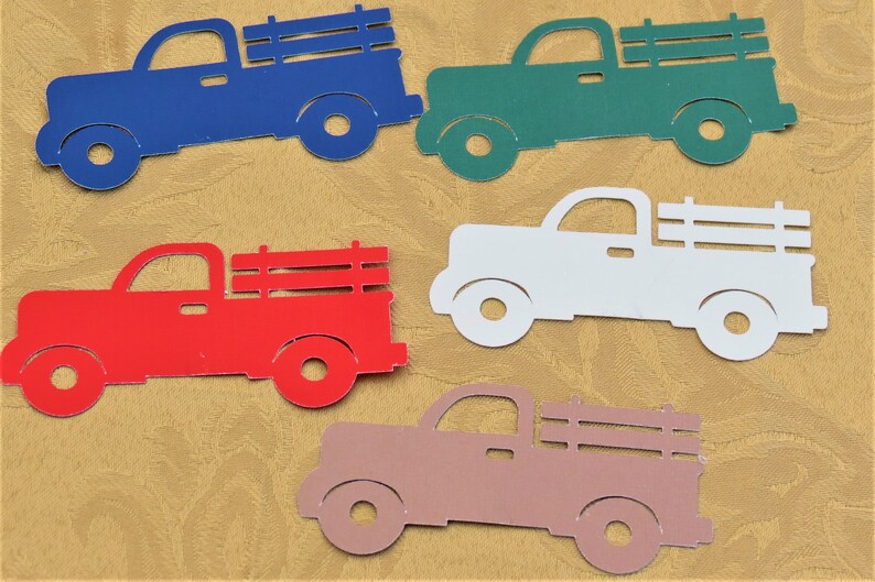 Farm Fresh/country Truck Die Cut/cutouts Variety of Colors Available Etsy