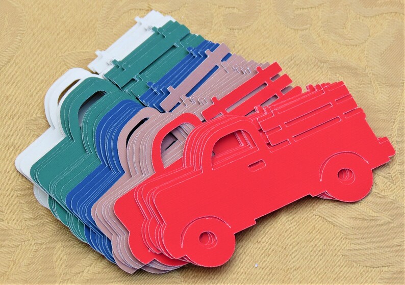 Farm Fresh/country Truck Die Cut/cutouts Variety of Colors Available Etsy