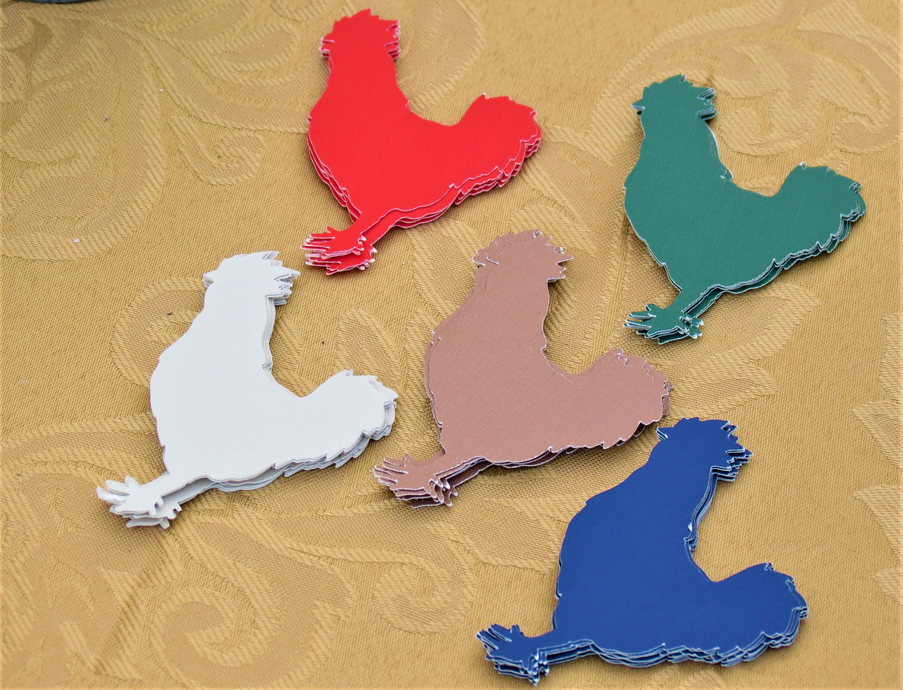 Rooster/chicken Die Cut/cutouts Country Themed Etsy
