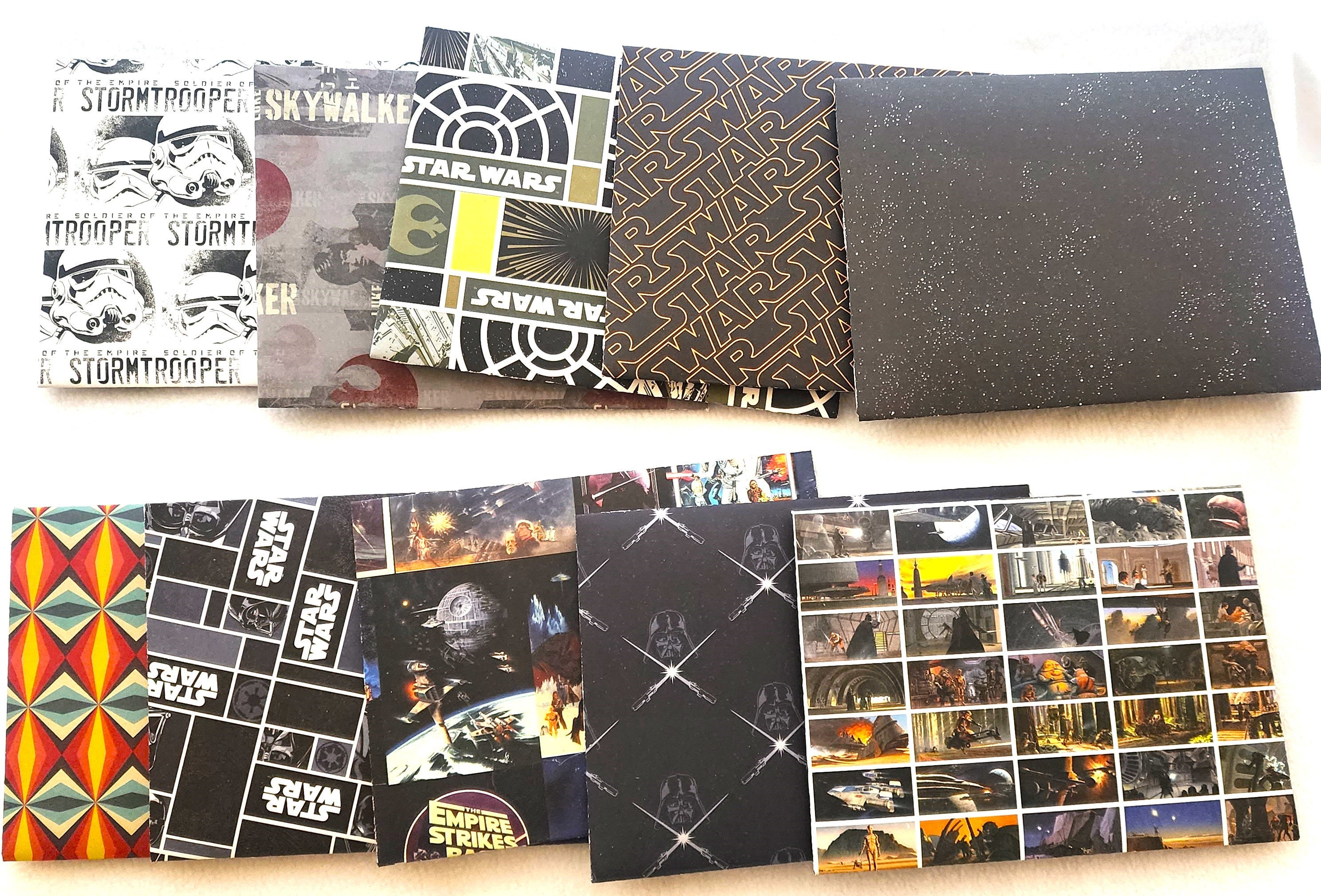 Star Wars Envelopes Handmade From Premium Paper Size A6 Variety Pack - Etsy