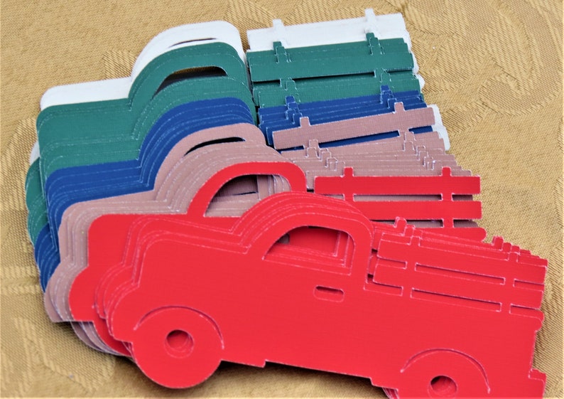 Farm Fresh/country Truck Die Cut/cutouts Variety of Colors Available Etsy