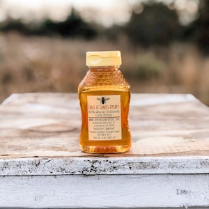 8oz. Raw & Unfiltered Honey