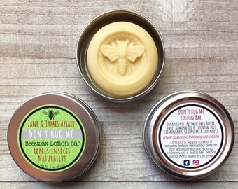 Barre de lotion insectifuge