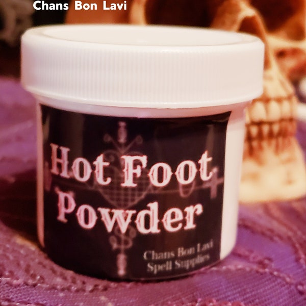 HOT FOOT POWDER    2oz    Hoodoo Voodoo Pagan Witchcraft