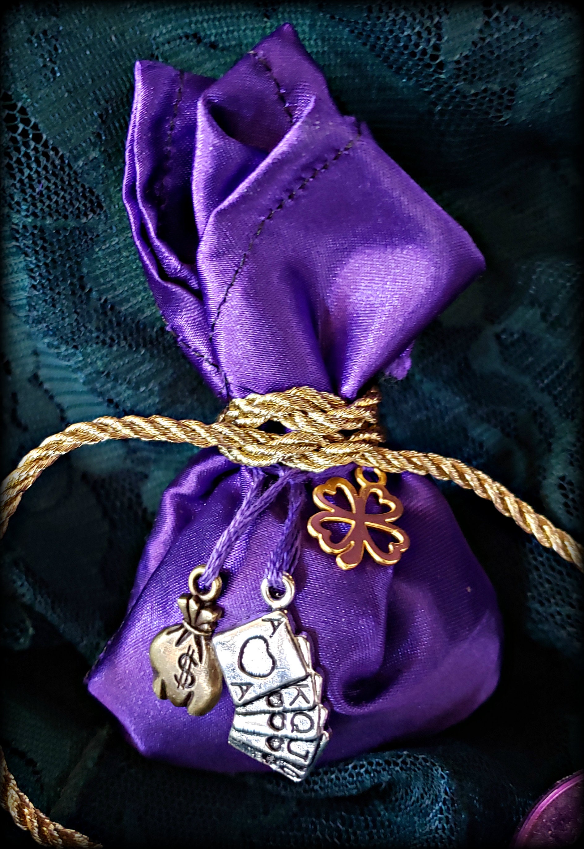 GAMBLING GRIS GRIS Mojo Charm Bag Voodoo Hoodoo Pagan Wiccan Etsy
