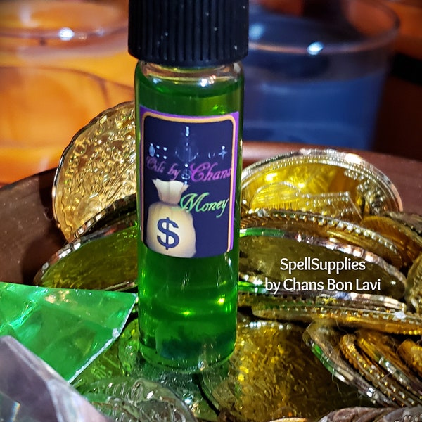 MONEY OIL- Money Attraction Oil -Voodoo Hoodoo Pagan Wiccan