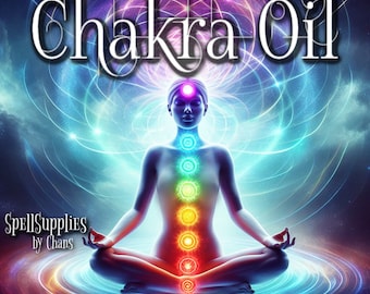CHAKRA OIL   with Citrine   Balancing and Harmonizing     Nut-Free   Vegan Friendly