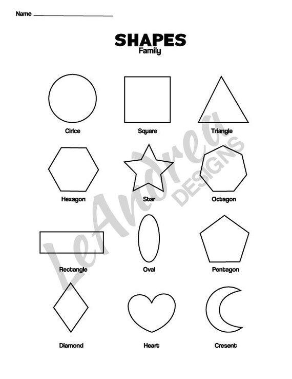 Pre-k activities Print Out | Etsy