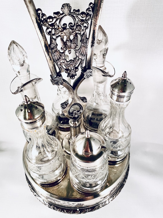 Wilcox Silverplate Co. Victorian Cruet Caddy Antique C. 1890 - Etsy
