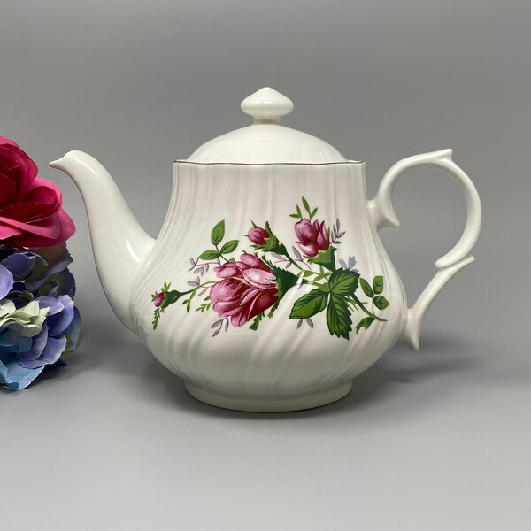 Floral Teapot Etsy