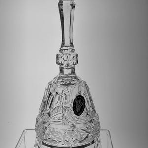 Campana di cristallo al piombo tagliata a mano, Germania Ovest