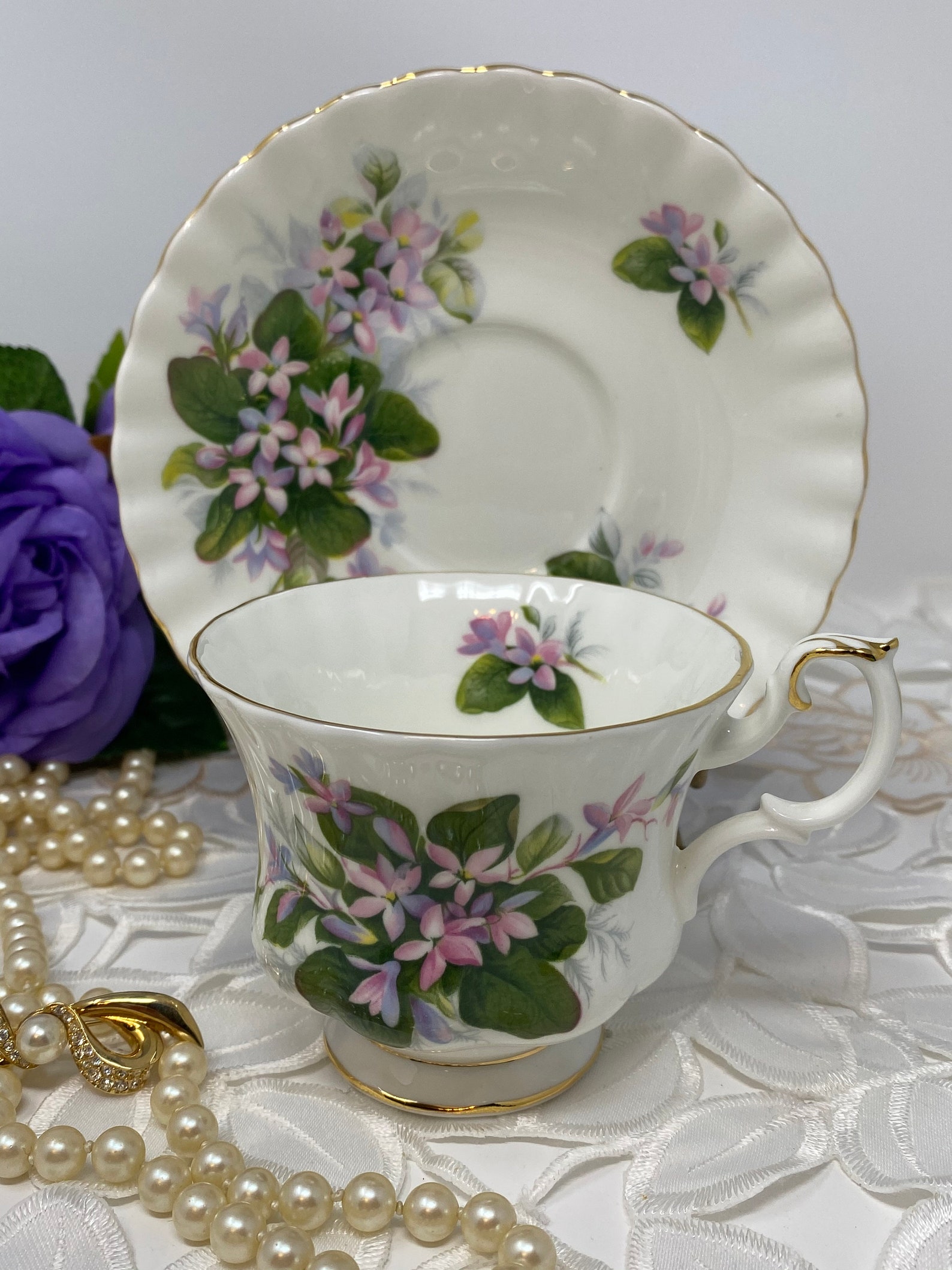 Royal Albert Mayflower Bone China Made in England Etsy