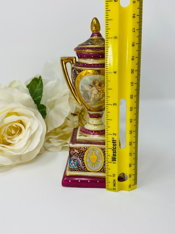 Royal Vienna Style Ackermann Fritze Miniature Urn - Etsy